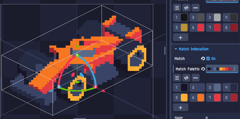 PixelOver - How to use indexation